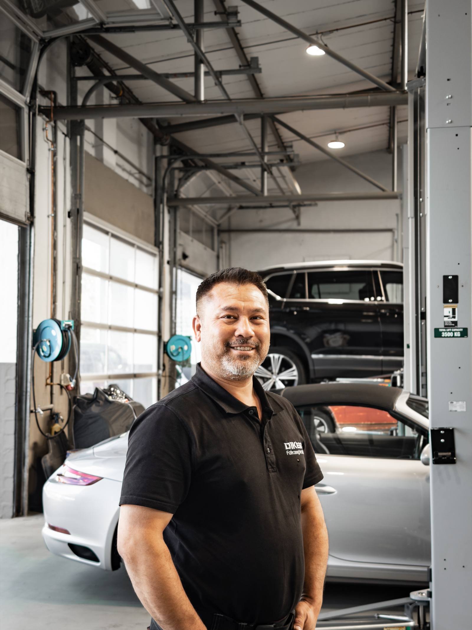 Ibrahim Nowroozi, Kfz-Mechatroniker